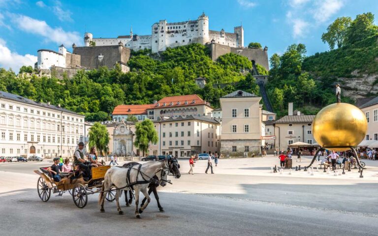Kapitelplatz Festung Balkenhohl Salzburg